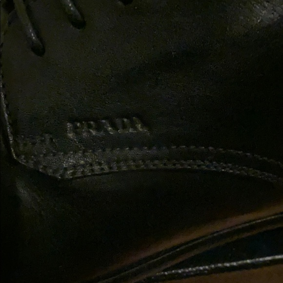 Prada men’s vintage leather Calzature Uomo US 10 main image 6